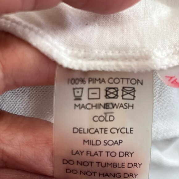 PERUVIAN CONNECTION Pima Cotton Nightgown Size X-Small - Picture 7 of 8